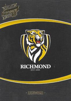 2014 Select AFL Honours Series 1 #161 Richmond Tigers Front